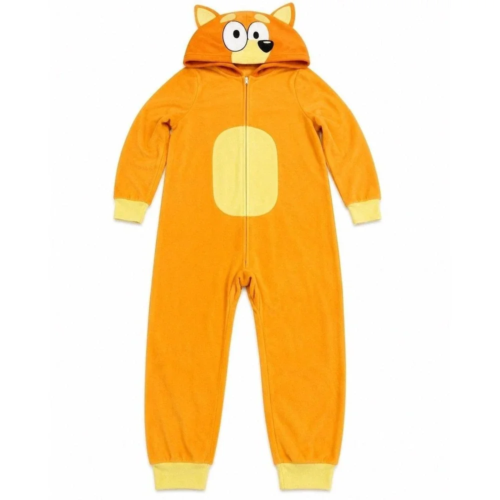 Bluey Costume of Bingo, Bluey pajamas (sz. 8 youth)